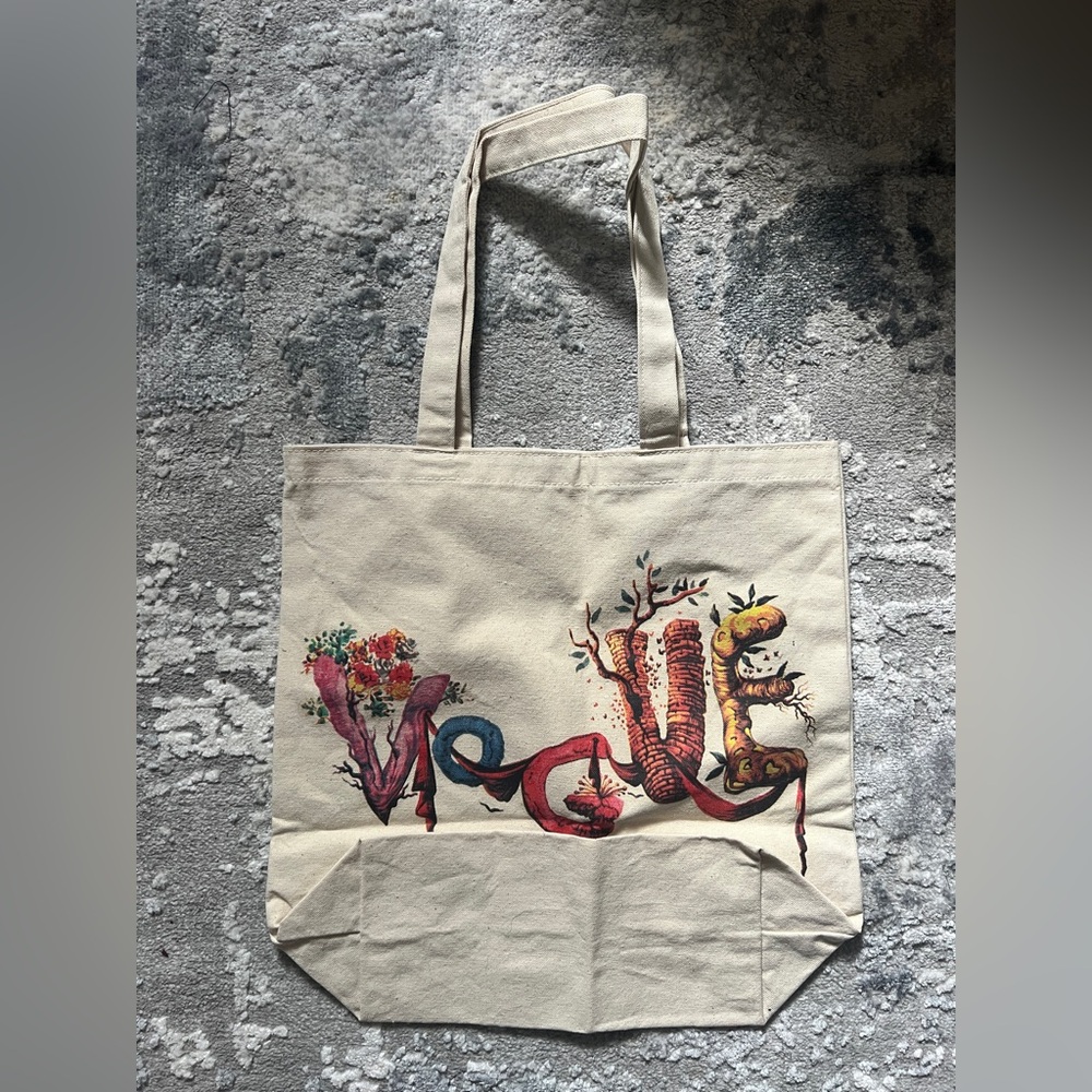Salvador Dali X Vogue Canvas Tote Bag NWOT